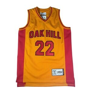 Authentic Classics Carmelo Anthony Oak Hill Academy Jersey Gold Red Size Small